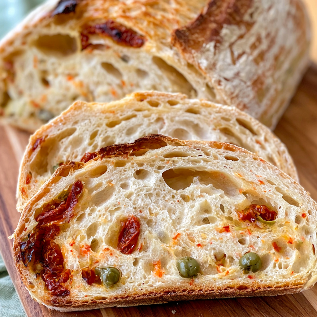 Sun-Dried Tomato Sourdough Bread