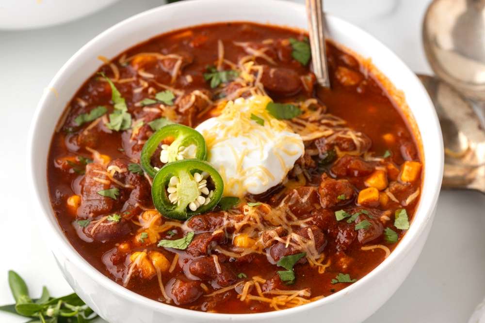 Turkey Chili Recipe with Masa Harina and Beans
