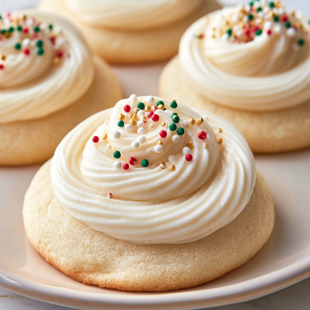 Soft Yogurt Christmas Cookies