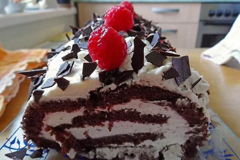 Schoko Beeren Rolle