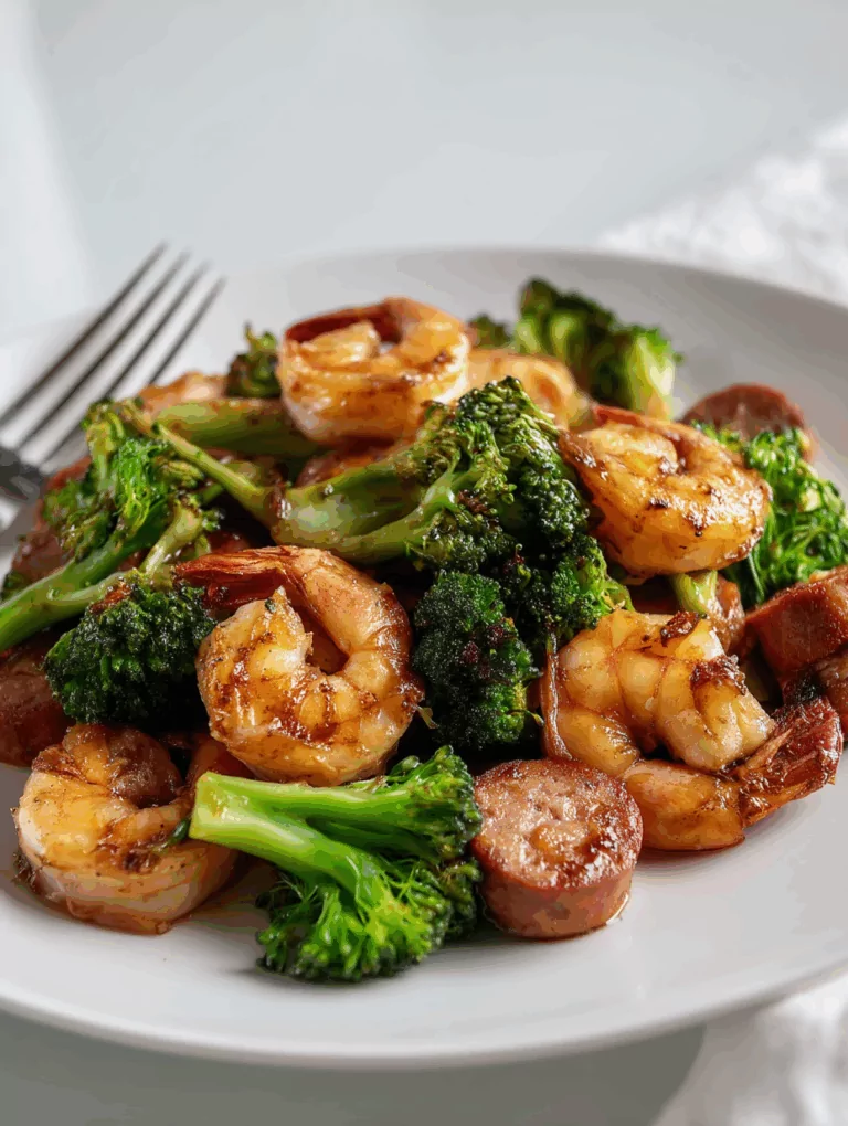 Honey Garlic Butter Shrimp and Broccoli