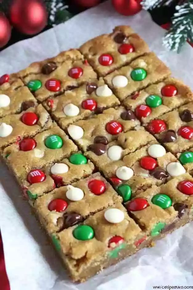 Christmas Cookie Bars