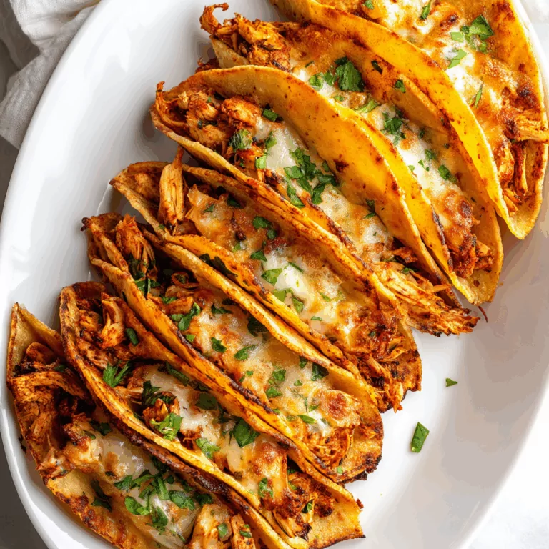 Crispy Oven-Baked Street Tacos