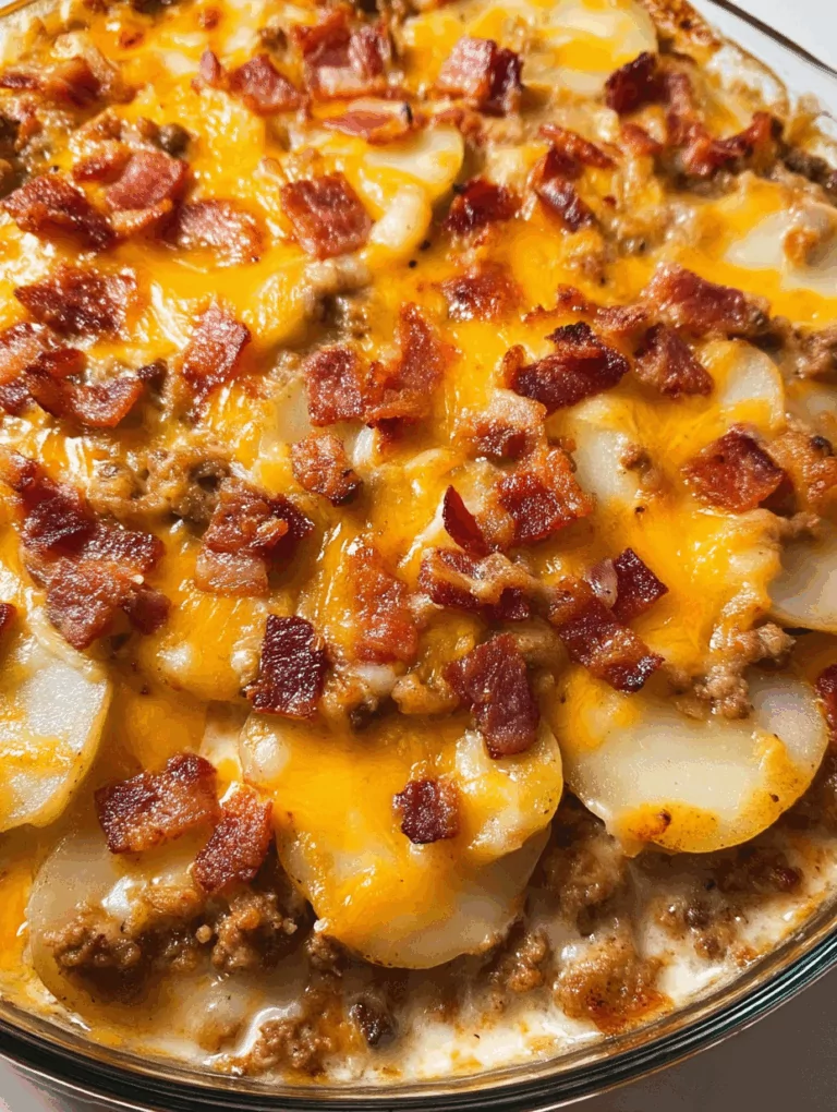 50-Minute Cheesy Hamburger Casserole