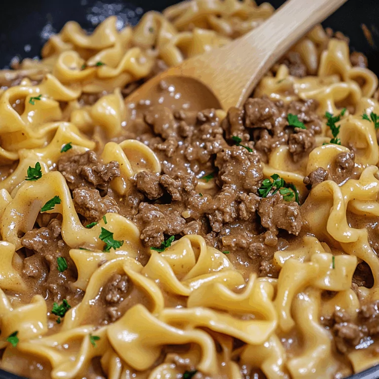 How to Make Beef and Noodles