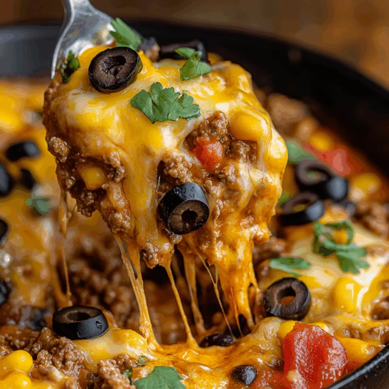 Beef Enchiladas Skillet