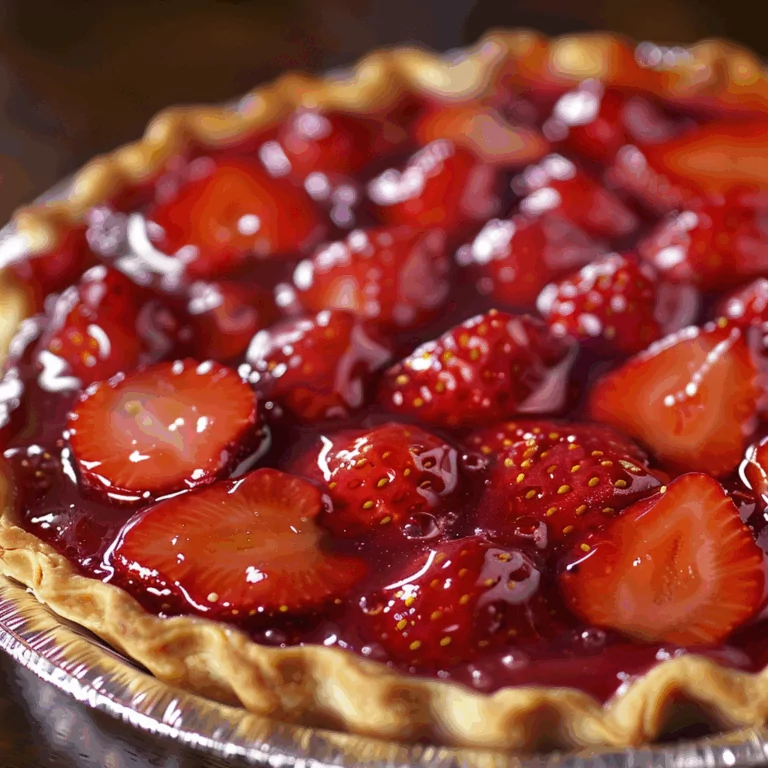 Big Boy’s Fresh Strawberry Pie