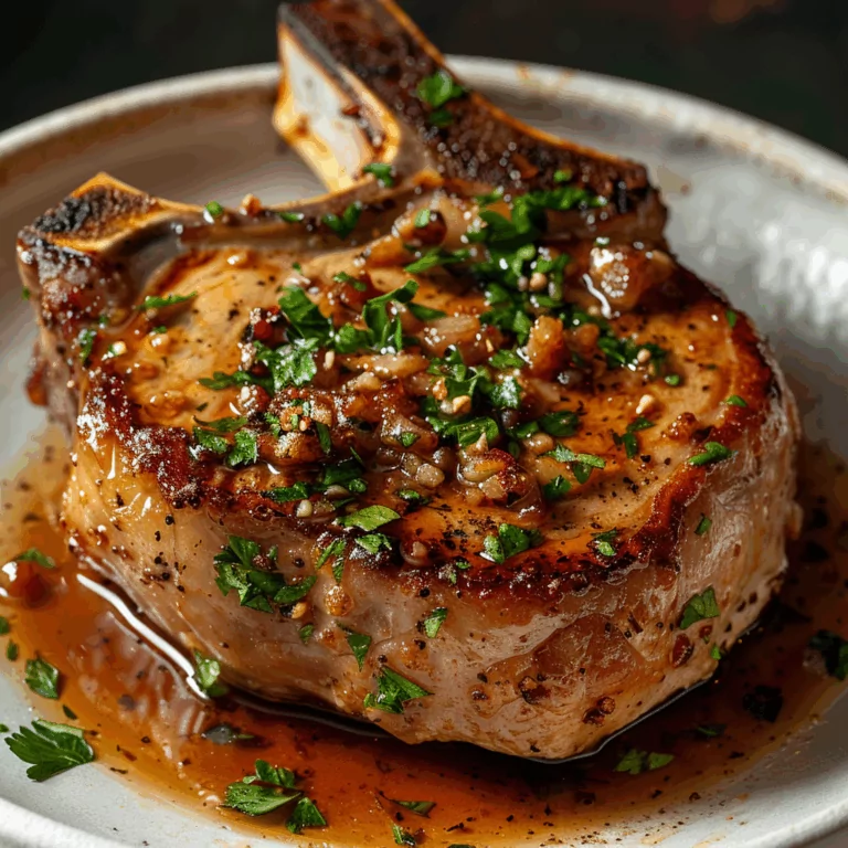 How to Make Garlic Brown Sugar Pork Chops