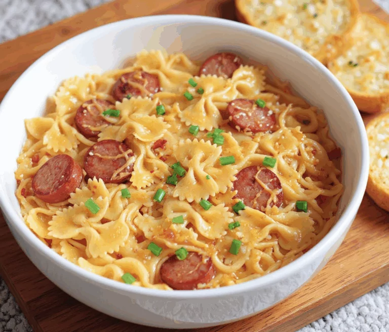 One Pot Kielbasa Pasta