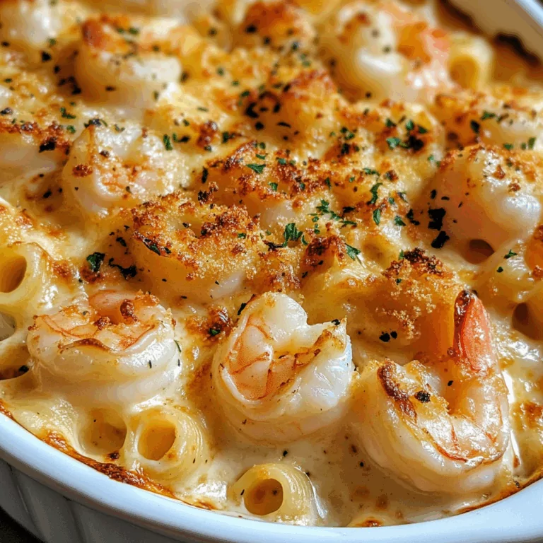 Seafood Mac and Cheese